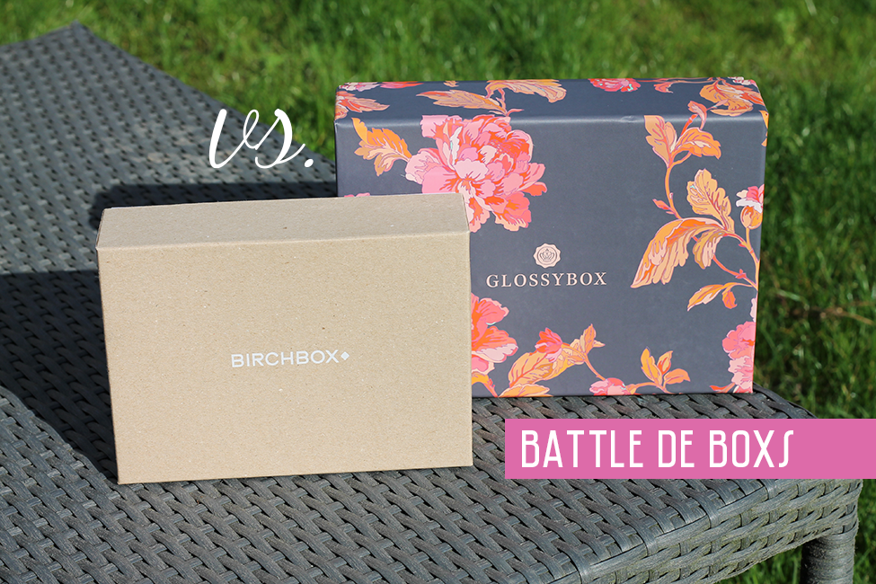 Glossybox et Birchbox octobre 2014