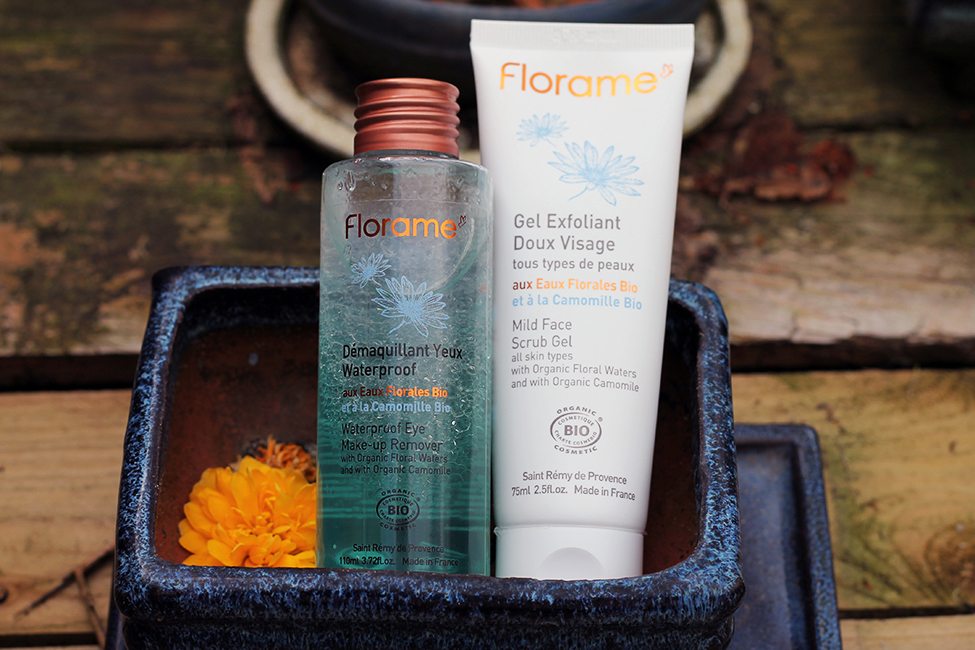 Florame bio 2 produits démaquillant et exfoliant