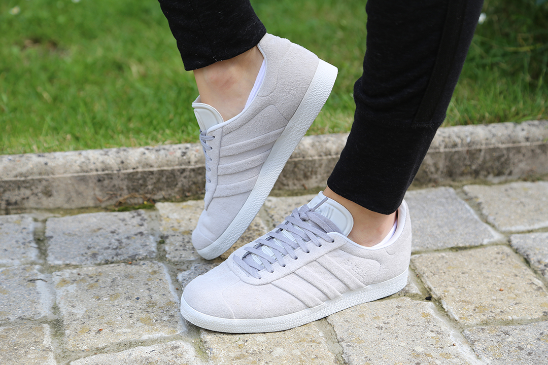 gazelle adidas gris clair footway