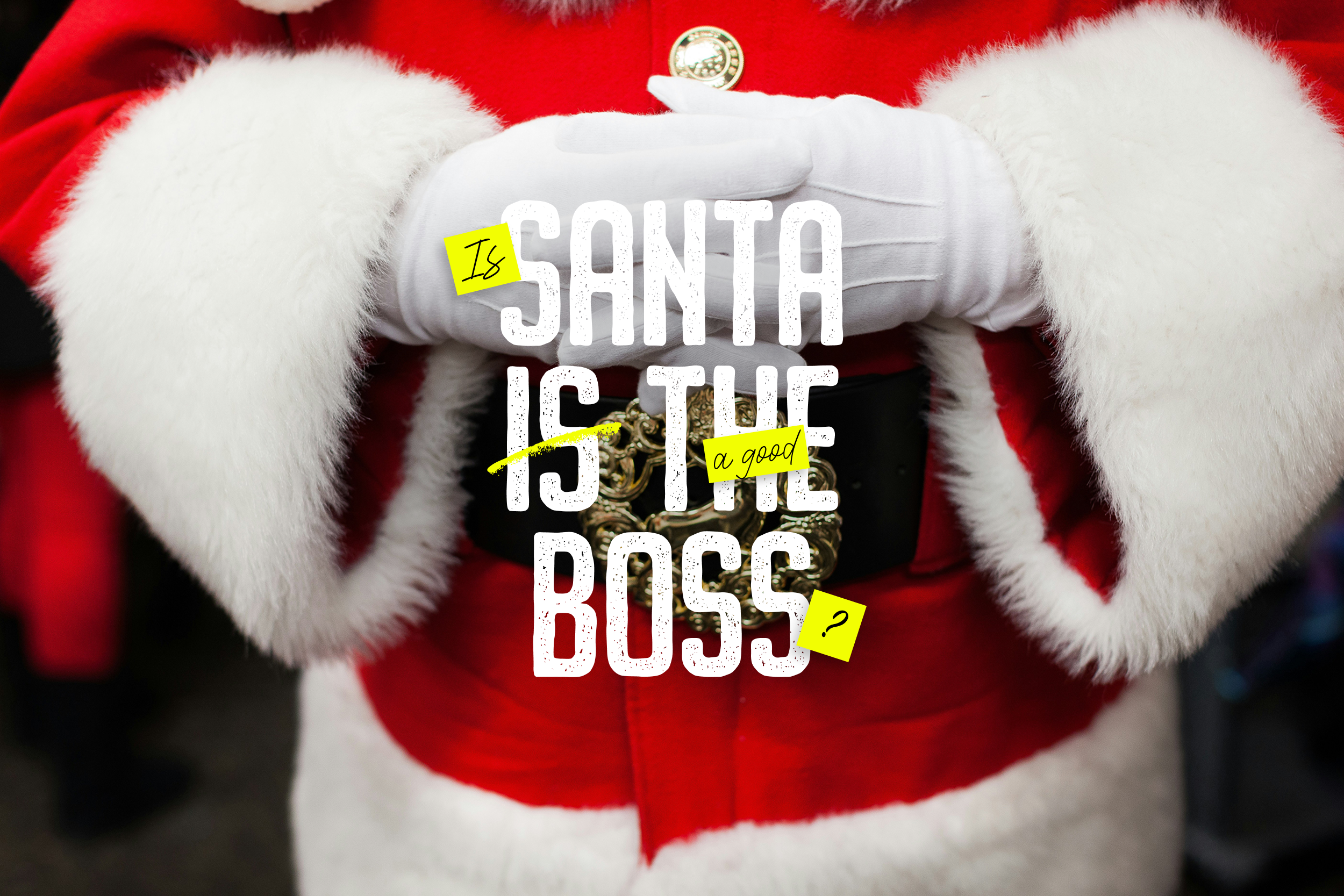 Le Père Noël est-il un bon manager