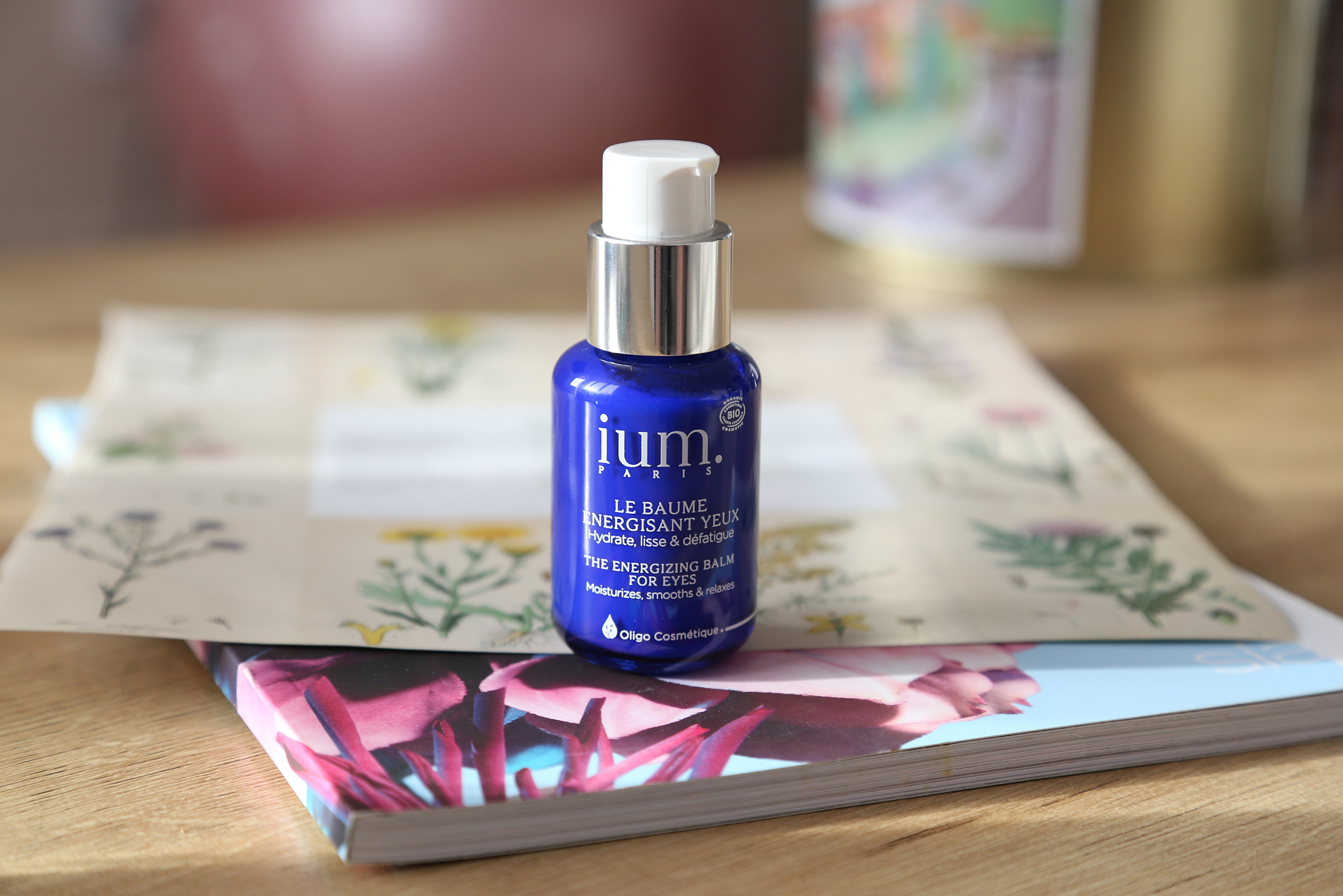 IUM Paris Baume energisant yeux certifié bio